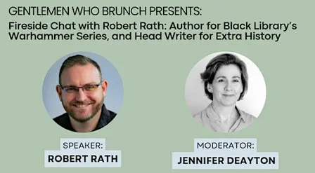Fireside Chat w/ Robert Rath: Head Writer for Extra History & Author