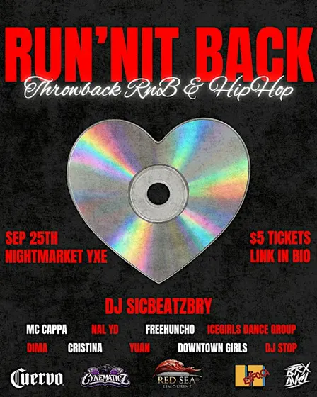 RUN'NIT BACK: THROWBACK RNB & HIPHOP