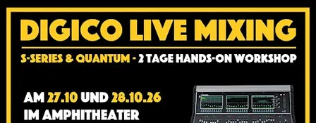 DiGiCo Live Mixing Lab: S-Series & Quantum – From Setup to Showtime