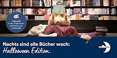 Halloween-Lesenacht by Thalia: Nachts sind alle Bücher wach!