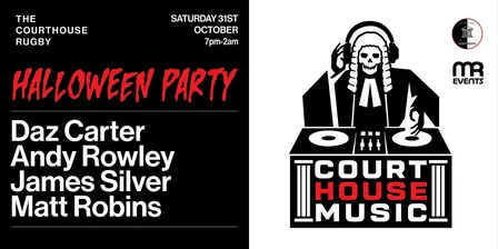 Court House Music Halloween Special 2026 – The Courthouse, Rugby