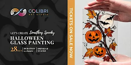 Halloween Glass Painting Workshop
