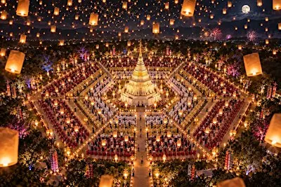 Lanna Lantern Festival 2026 at Lanna Space, Doi-Ti, Lumphun I Chiang Mai