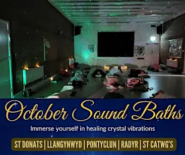 October Sound Baths - Pontyclun