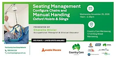 Seating Management and Manual Handling with Enable Lifecare - Warrawong
