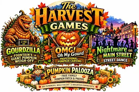 11th ANNUAL PUMPKINPALOOZA at THE HARVEST GAMES