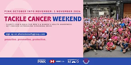 Tackle Cancer Walk/Run 2026 (Pink Run · Start of Movember)
