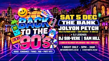 Back To The 90's - Hamilton (Launch Party)