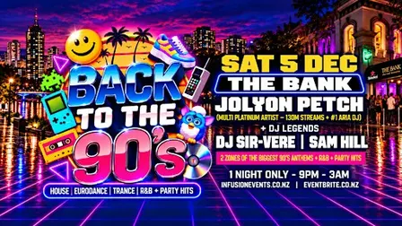 Back To The 90's - Hamilton (Launch Party)