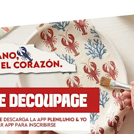 Taller de Decoupage - Disfruta de un plan único
