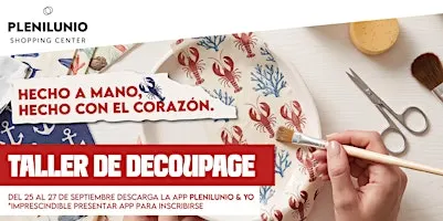 Taller de Decoupage - Disfruta de un plan único