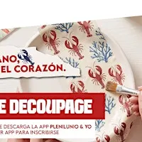 Taller de Decoupage - Disfruta de un plan único