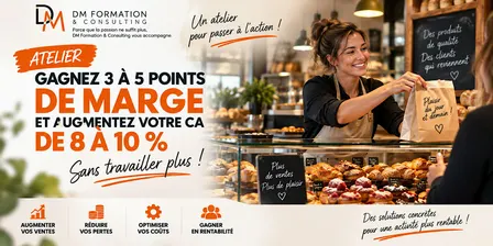 Gagnez 3 à 5% de marge et 8 à 10% de chiffre d'affaire, sans travailler +