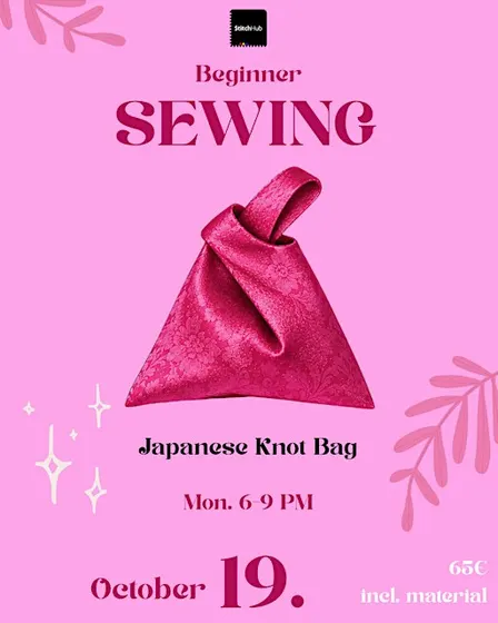 Beginner Sewing: Japanese Knot-Bag