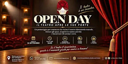 Open Day | La Rosa Arte e Teatro – Trastevere
