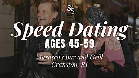 Speed Dating Ages 45-59 in Cranston, RI at Marasco's Bar and Grill