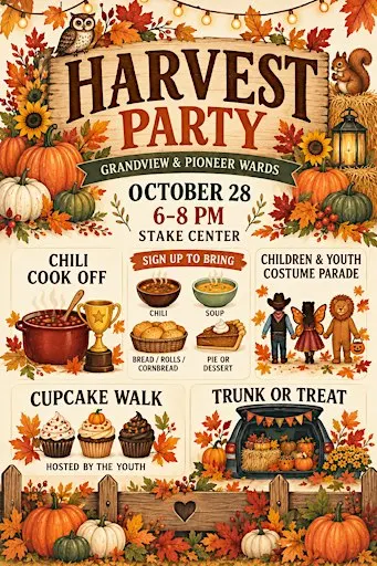 Harvest Festival Grandview & Pioneer Ward
