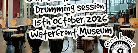 Community Wellbeing Drumming session for the 3rd sector