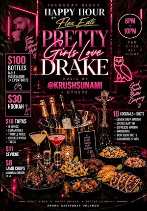 Pretty Girls Love Drake  | Drake vs. PARTYNEXTDOOR | By Flex Eats