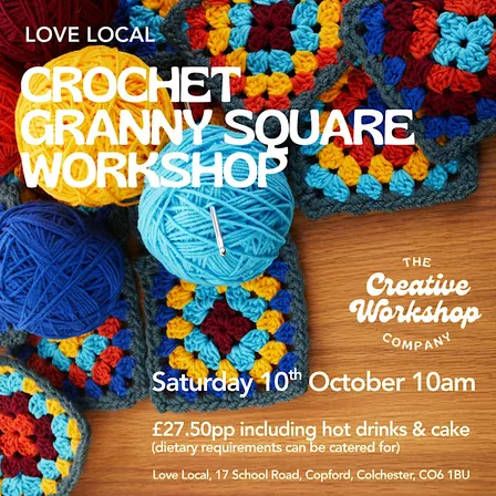 CROCHET GRANNY SQUARE WORKSHOP
