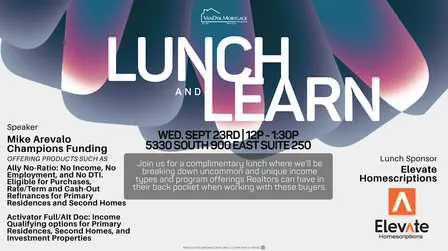 Lunch & Learn - Uncommon & Unique Income Types
