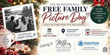 FREE FAMILY PICTURE DAY