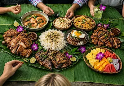 POP UP: Filipino-Hawaiian Kamayan Feast @ Fork & Spoke Redmond/Seattle