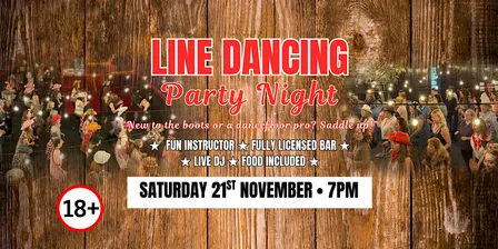 Line Dancing Party Night!