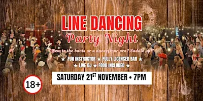 Line Dancing Party Night!