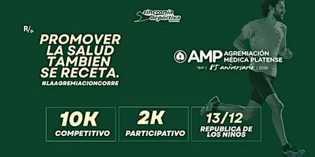 LA AGREMIACION CORRE 2026  - 10K/2K - República de los Niños -  M.B. Gonnet