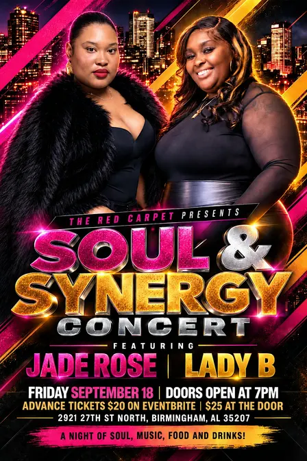 The Red Carpet Presents: Soul & Synergy Concert