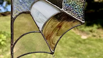 Stained Glass Spider Web