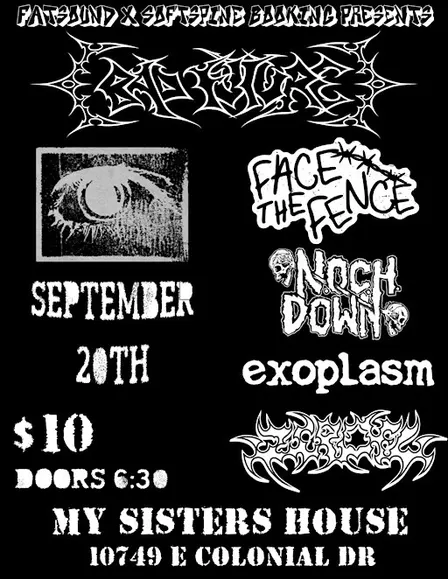 BAD FUTURE, FACE THE FENCE, NOCH DOWN, EXOPLASM