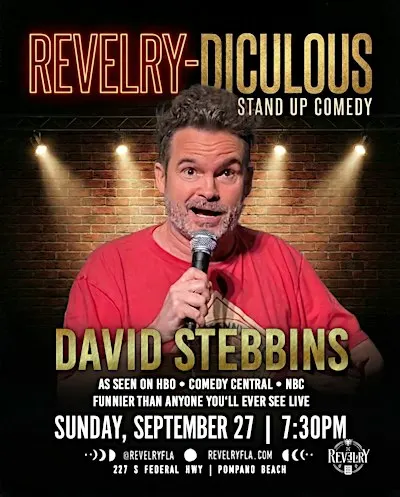 Revelry-diculous Stand Up Comedy with David Stebbins