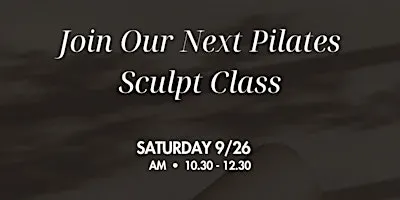 Pilates x Sculpt