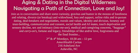 Aging & Dating in the Digital Wilderness: Navigating a Path of Connection