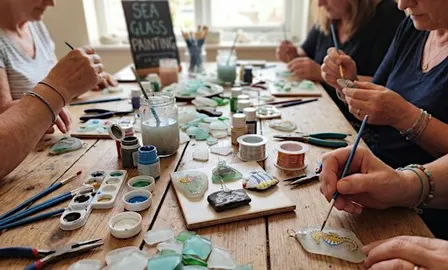 【DX設計館 】海玻璃手繪裝飾工作坊｜Sea Glass Painting Workshop