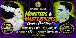 Monsters & Masterpieces at Canyon Crest Winery w/LiaNardo Paint & Sip