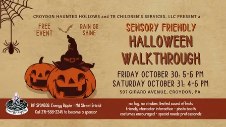 Sensory Friendly FREE Halloween Walkthrough