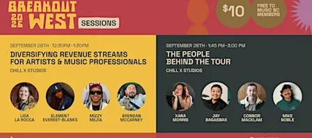 Music BC Presents: Road to BreakOut West Panels