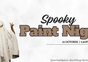 Spooky Paint Night at Schilling Cider House PDX