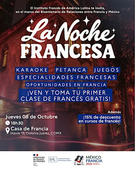 Noche Francesa - Puertas abiertas IFAL