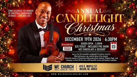 Annual Candlelight Christmas Performance by Rodney Page