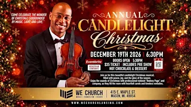Annual Candlelight Christmas Performance by Rodney Page