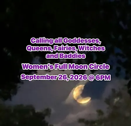 Women’s Full Moon Circle
