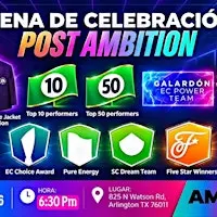 Cena De Celebración Post Ambition