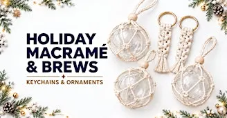 Macramé & Brews: Keychains and Ornaments at Stark Brewing Company