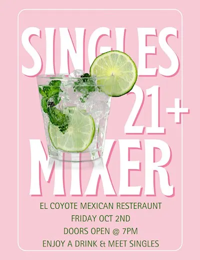 Singles Margarita Night Mixer 21+