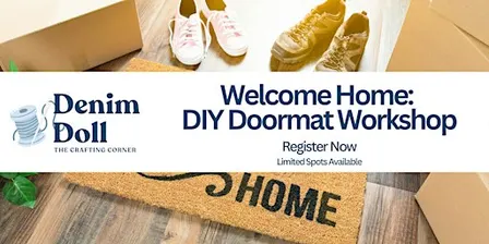 Welcome Home: DIY Doormat Workshop