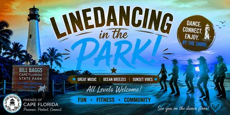 Bill Baggs LINE DANCING in the PARK